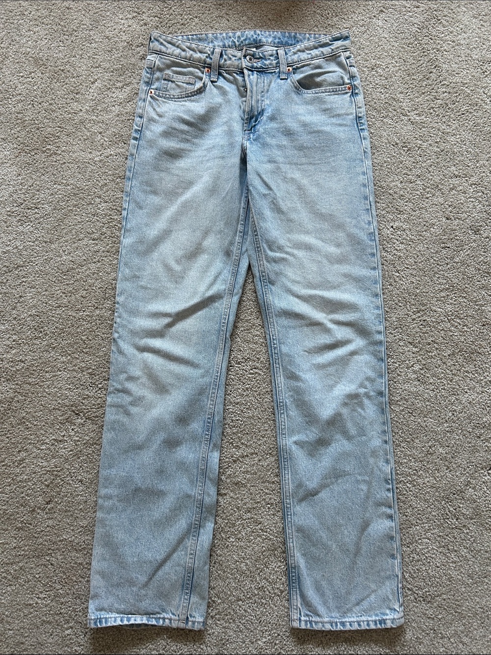 &Denim Straight-leg Jeans